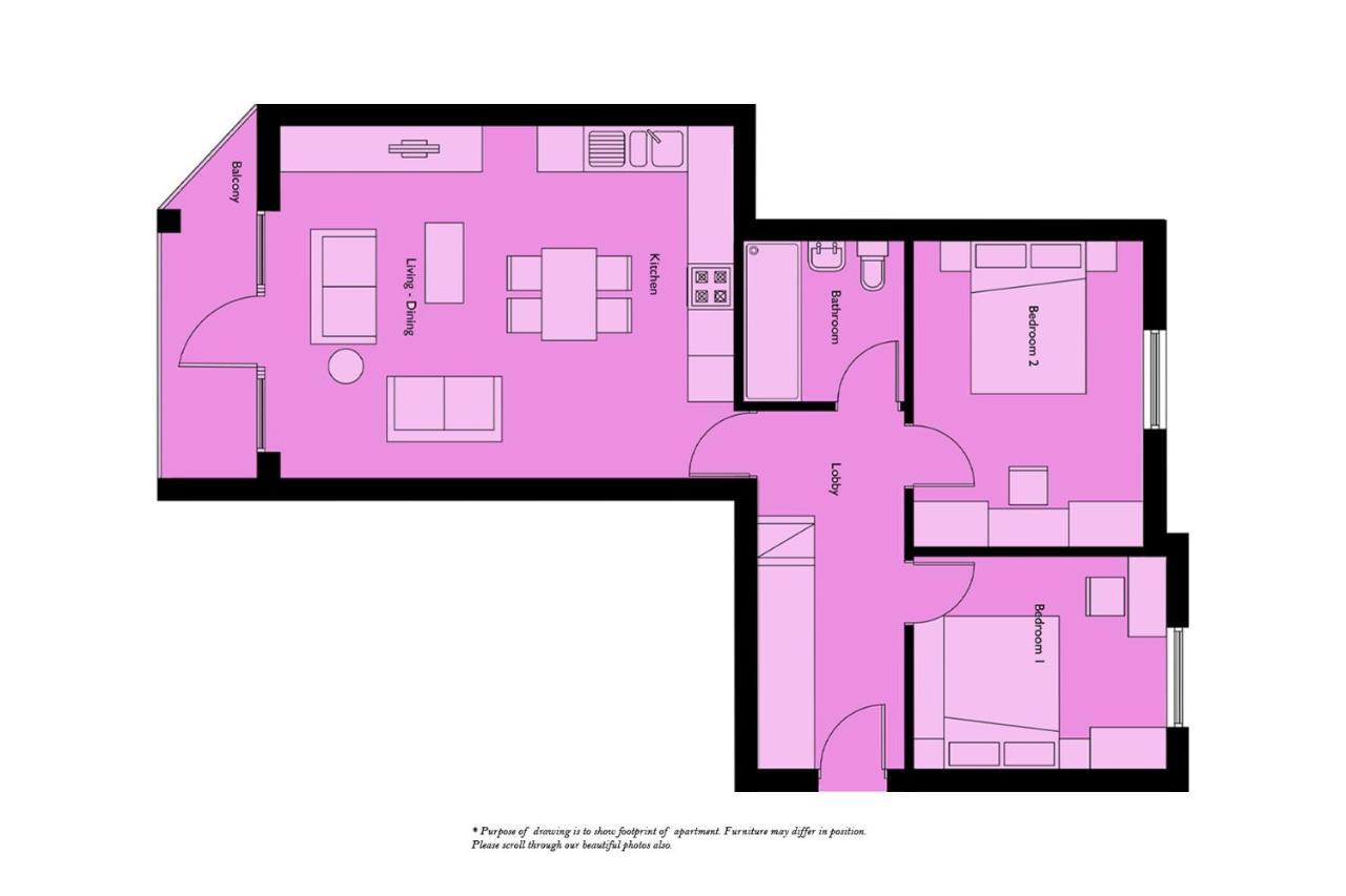 Home From Home - Reliable Long-Term Stay For Working Guests - Apartment 3 ジリンガム エクステリア 写真
